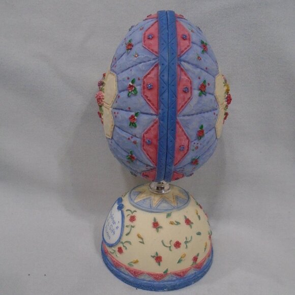 Daughter's Blessing Ardleigh Elliott Patchwork of Love Musical Egg Collection - Picture 4 of 5
